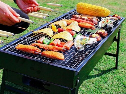 Verk 27094 Skladací turistický gril prenosný