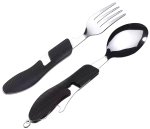 APT AG534D Skládací příbor 4 v 1 černý