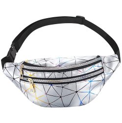 APT BQ58A Ľadvinka s nastaviteľným pásikom 86 - 112 cm strieborná