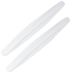 APT AG679J Ochranná lišta na nárazník 2 ks biely