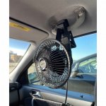 Xtrobb 23194 Rotačný ventilátor s klipom 12V