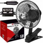 Xtrobb 23194 Rotačný ventilátor s klipom 12V
