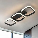 APT ZD118 LED Stropné svietidlo 33 W, čierne