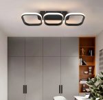 APT ZD118 LED Stropné svietidlo 33 W, čierne