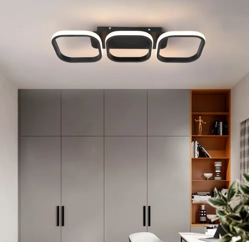 APT ZD118 LED Stropné svietidlo 33 W, čierne