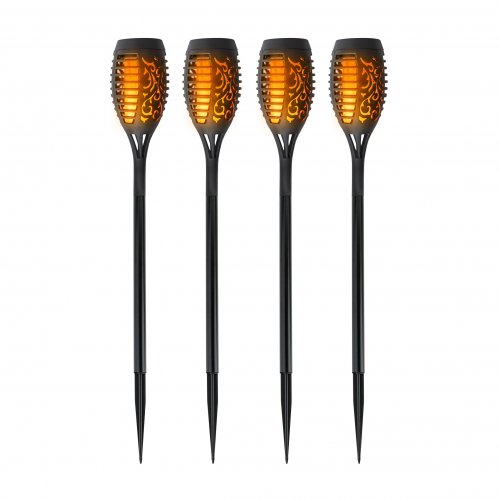 Vergionic 2371 Zahradní solární lampa, 40 cm, IP65, 4 ks