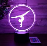 APT ZD98F Noční LED RGB lampička 3D akrobat