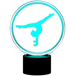 APT ZD98F Nočná LED RGB lampička 3D akrobat