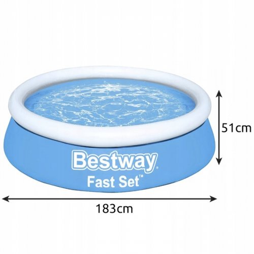Bestway 57392 Samostavací bazén 183 x 51 cm