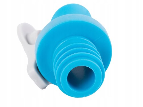 Verk 07216 Lievik na fľašu s uzáverom modrá 2 ks