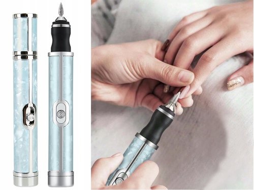 Verk 24466 Bruska na nehty USB 5 v 1 modrá