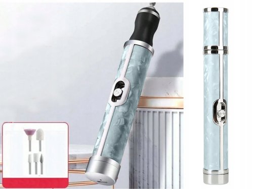 Verk 24466 Bruska na nehty USB 5 v 1 modrá