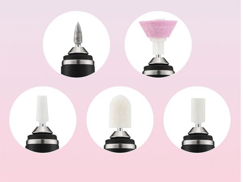 Verk 24466 Bruska na nehty USB 5 v 1 modrá