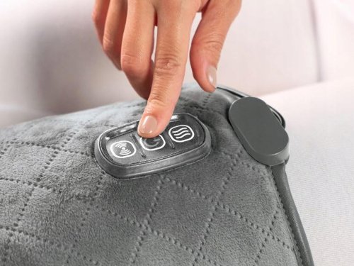 Verk 24473 Masážna nahrievacia bandáž na koleno sivá