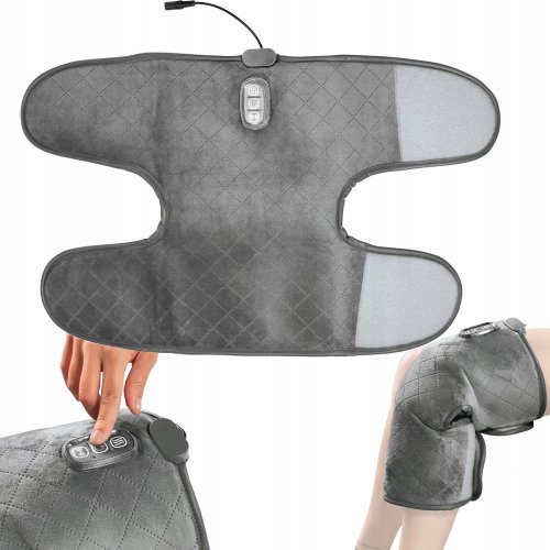 Verk 24473 Masážna nahrievacia bandáž na koleno sivá