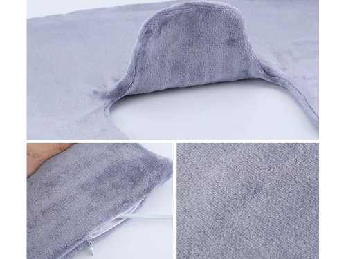 Verk 24474 Elektrická vyhřívací dečka na krk a ramena 70W, šedá