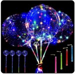 GGV LED Svítící balónek obvod 35 cm, čirá, 5 ks