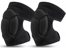 Verk 27198 Chrániče kolien 2 ks, 30- 44 cm, čierne