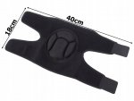 Verk 27199 Chrániče kolen 2 ks, 24 - 34 cm, černé