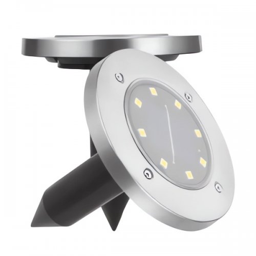 AFF 4142 Záhradná solárna lampa 8 LED s odpudzovačom krtkov 2 ks