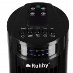 Ruhhy 23355 Stĺpový ventilátor s diaľkovým ovládačom, 50 W, 84 cm, čierna
