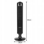 Ruhhy 23355 Stĺpový ventilátor s diaľkovým ovládačom, 50 W, 84 cm, čierna