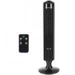 Ruhhy 23355 Stĺpový ventilátor s diaľkovým ovládačom, 50 W, 84 cm, čierna