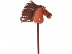 GGV Hobby Horse Kůň na tyči se zvuky hnědá