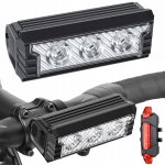 Verk 14496 Sada LED osvetlenia na bicykel 2500 lm, USB 2 ks