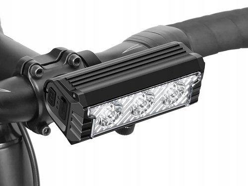 Verk 14496 Sada LED osvetlenia na bicykel 2500 lm, USB 2 ks