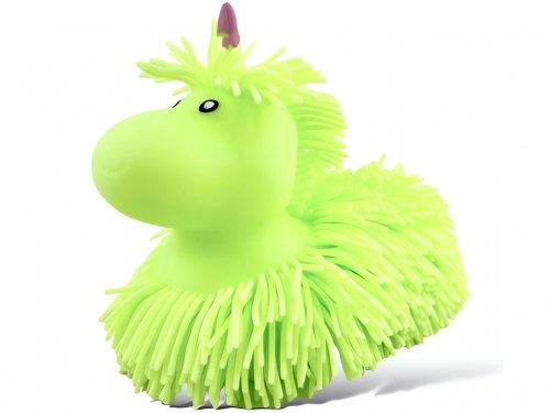 GGV Antistresový Jednorožec svítící 18 cm, žlutá