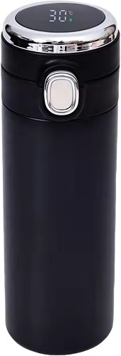 Pronett XJ5250 Termohrnek s náustkem, LCD 300 ml modrý