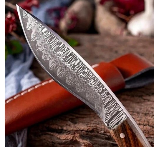 Pronett XJ5254 Lovecký nůž s pouzdrem 18,5 cm