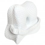 Pronett XJ5313 Podložka medzi kolená 25 x 25 cm biela