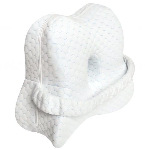 Pronett XJ5313 Podložka medzi kolená 25 x 25 cm biela