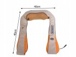 Verk 24451 Masážny golier SHIATSU s reproduktorom béžový