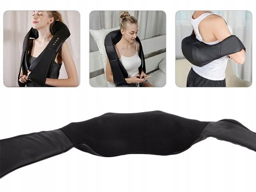 Verk 24451 Masážny golier SHIATSU s reproduktorom béžový