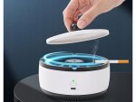 Verk 27207 Bezdýmný popelník s čističkou vzduchu 500mAh bílý