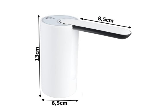 Verk 27203 Elektrické čerpadlo na vodní lahev USB bílé