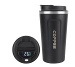 Pronett XJ5296 Termohrnek s teploměrem LCD, 500 ml bílý