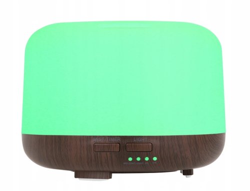 Pronett XJ4722 Aróma difuzér LED, 13 W, 300 ml, diaľkový ovládač, svetlo hnedý