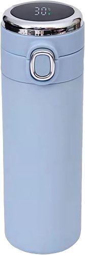 Pronett XJ5250 Termohrnček s náustkom, LCD 300 ml biely