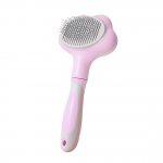 Nuxie 2706 Samočistící kartáč na psy a kočky Hair Brush zelený