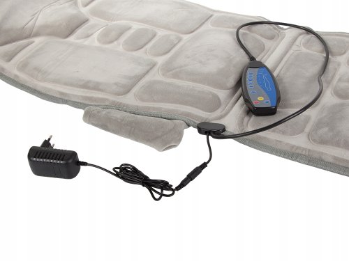 Vekr 24450 Masážní vyhřívaná podložka 113 x 48 cm šedá