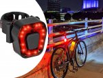 Verk 14494 Zadné svetlo na bicykel LED, IPX4 červené