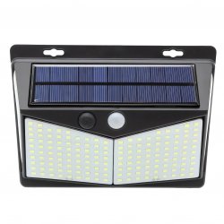 Foxter 1797 Solární venkovní 212 LED COB osvětlení s pohybovým senzorem 