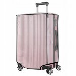 Trizand 23922 Obal na kufor L, 67 x 52 x 33 cm, priehľadný
