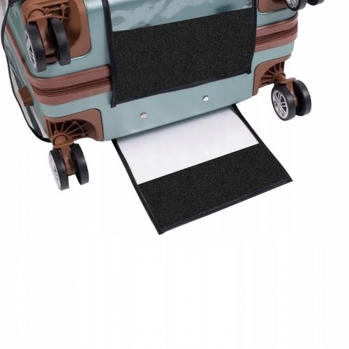 Trizand 23922 Obal na kufor L, 67 x 52 x 33 cm, priehľadný