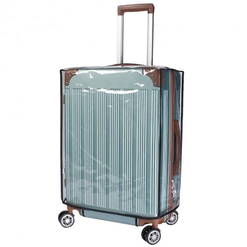 Trizand 23922 Obal na kufor L, 67 x 52 x 33 cm, priehľadný