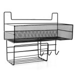 Verk 27228 Závěsný oraganizér s háčky, bílá